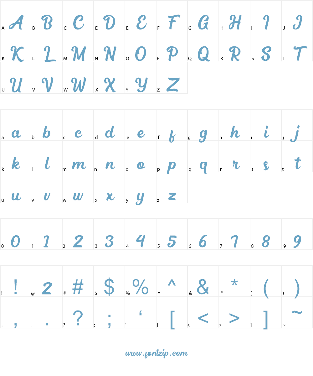 Medinah Font Character