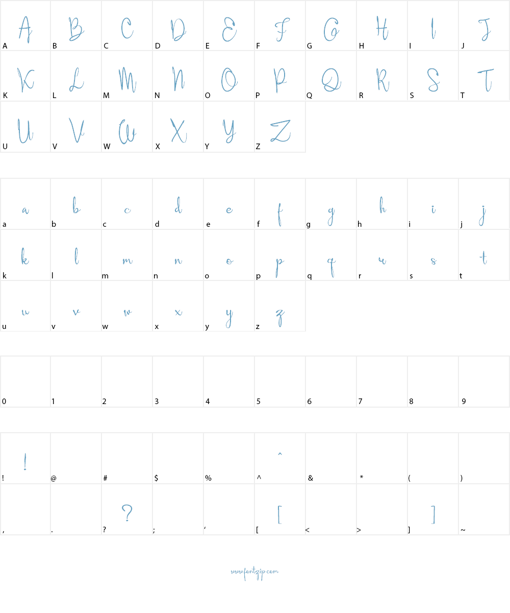 Aleyna Font Character