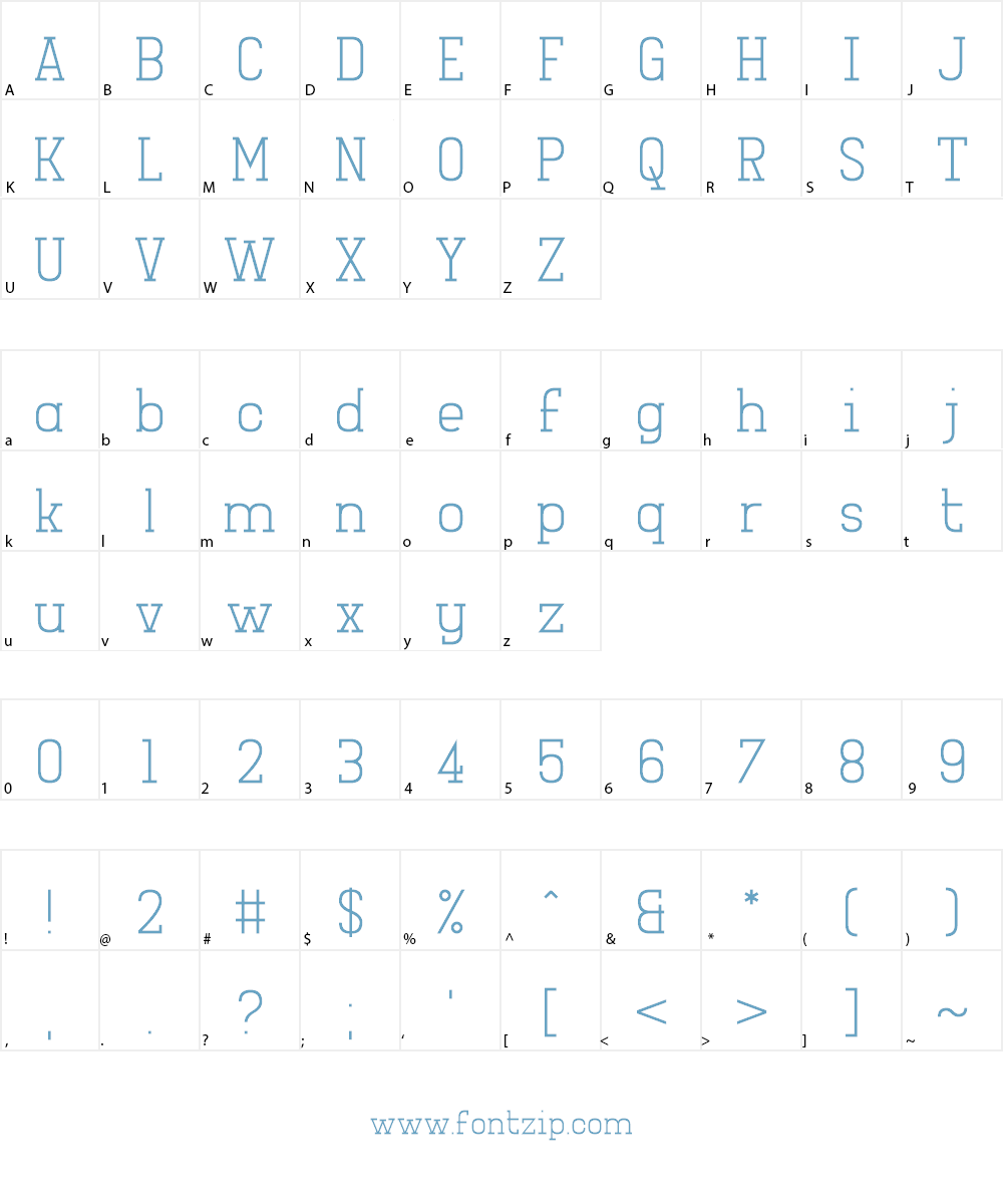 Girlesque Font Character