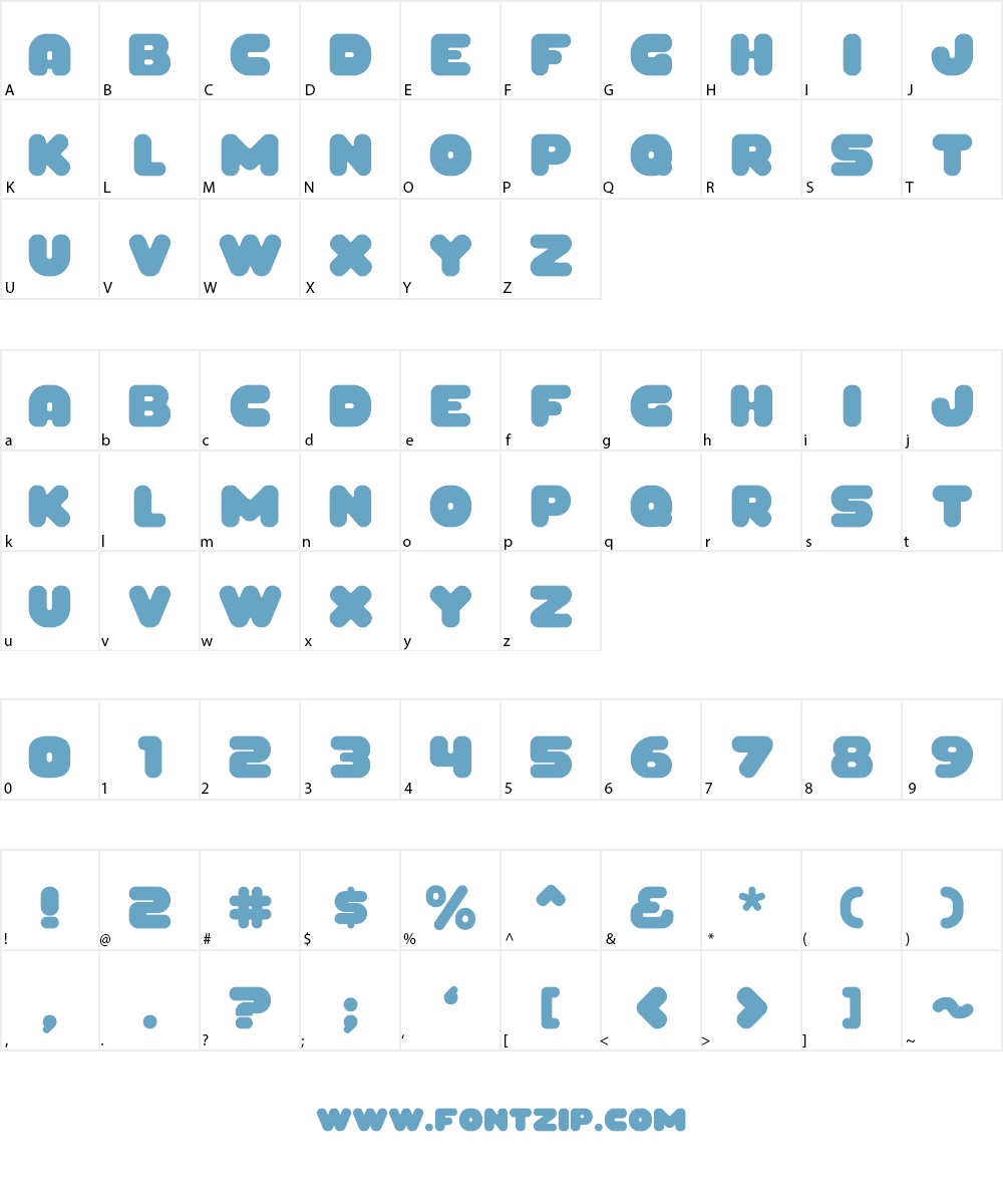 Yeyey Font Character
