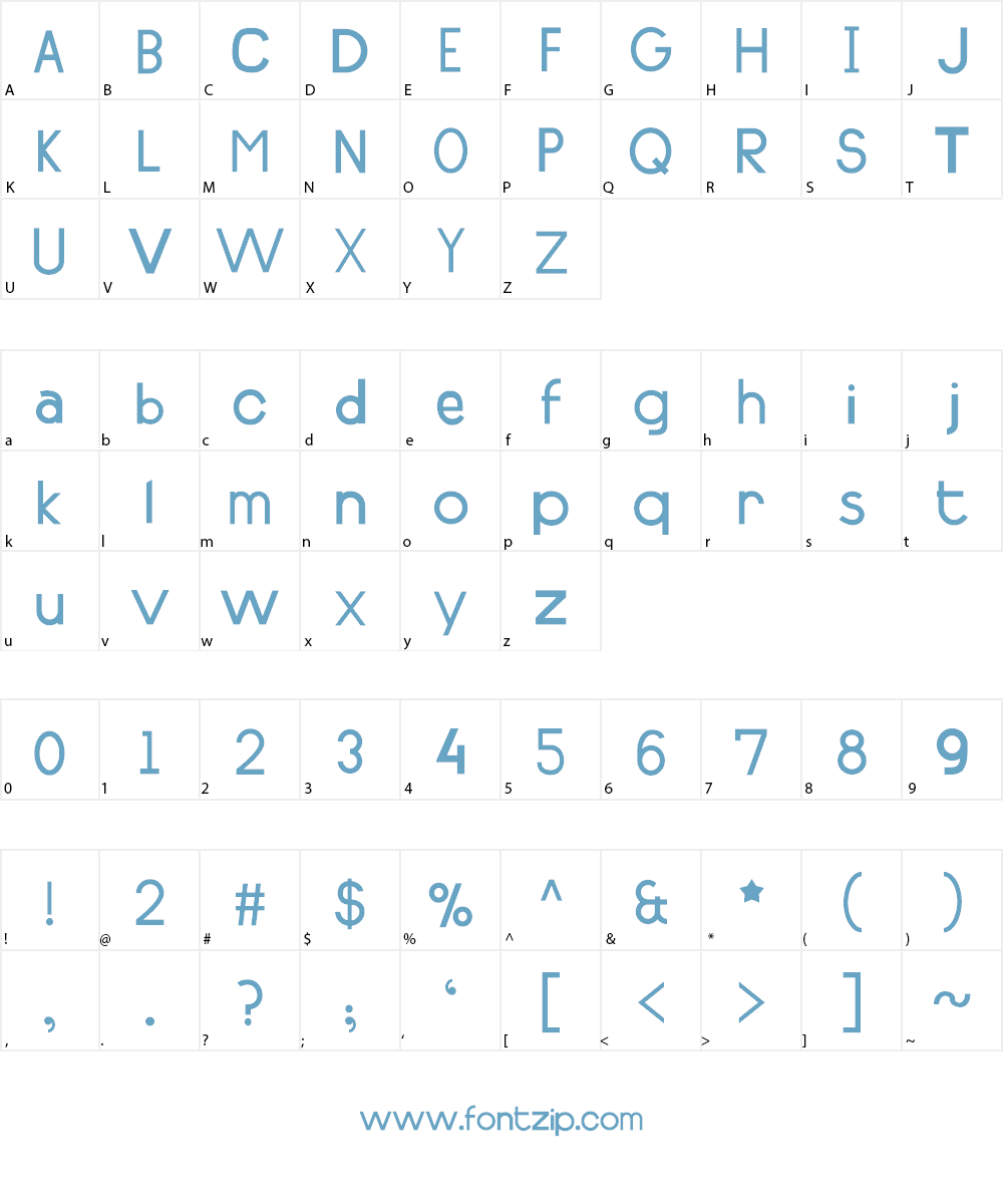 Huvittelukeskus Font Character