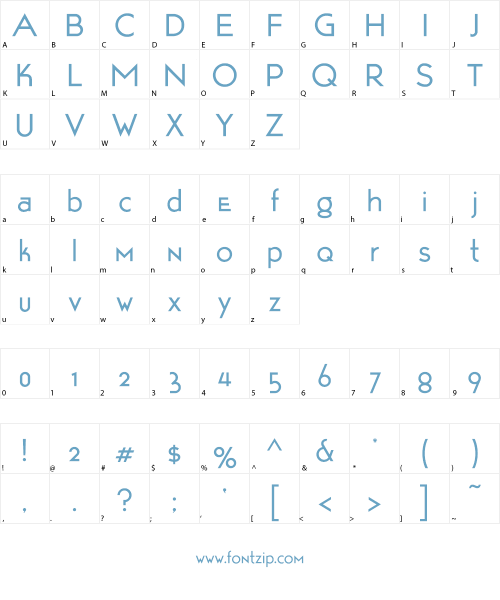 TarponMotel Font Character