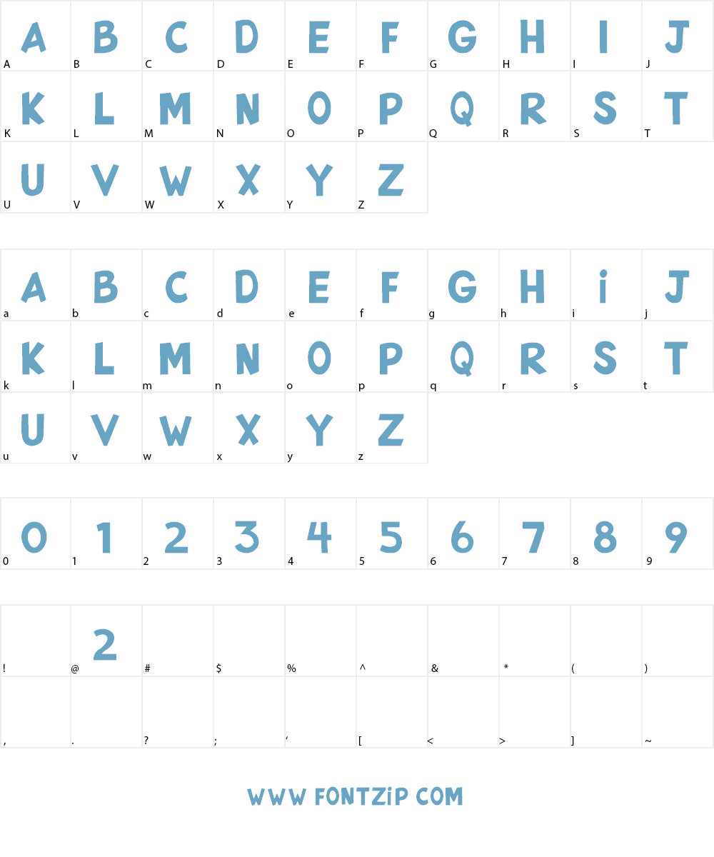 DuckTales Font Character