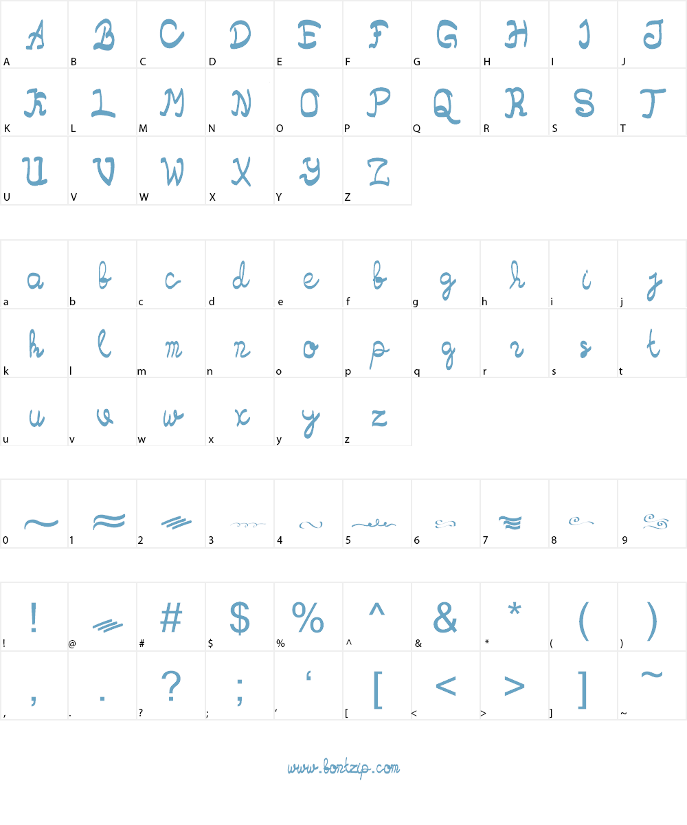 Bringbadsetup Font Character