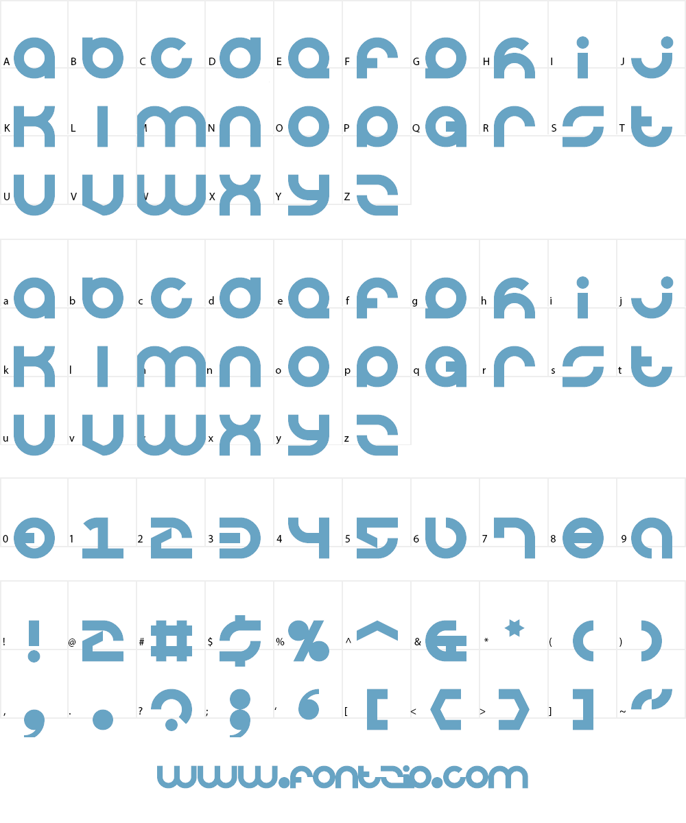 Hyperbole Font Character