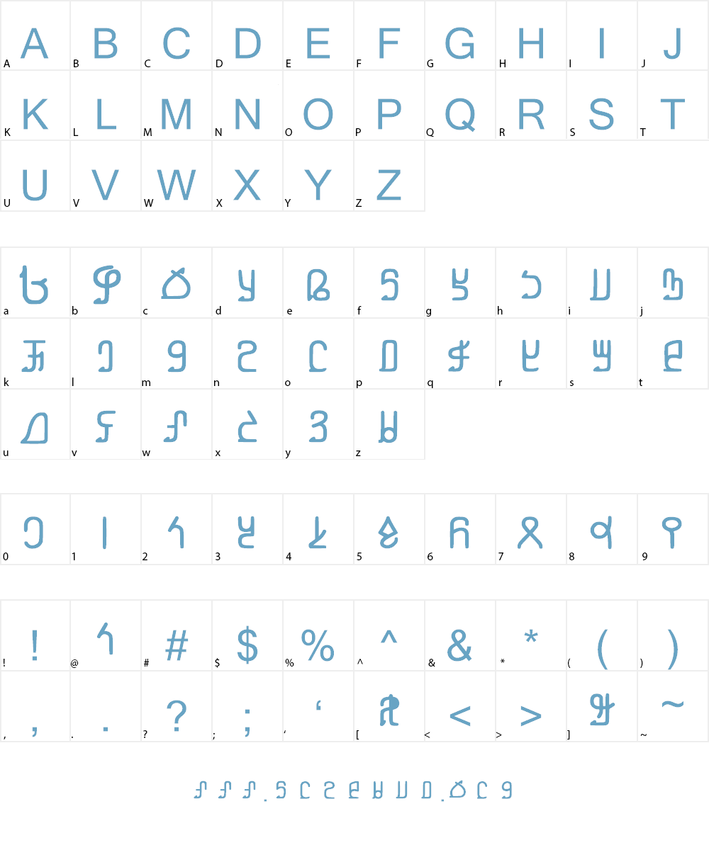 untitled-font-1 Font Character