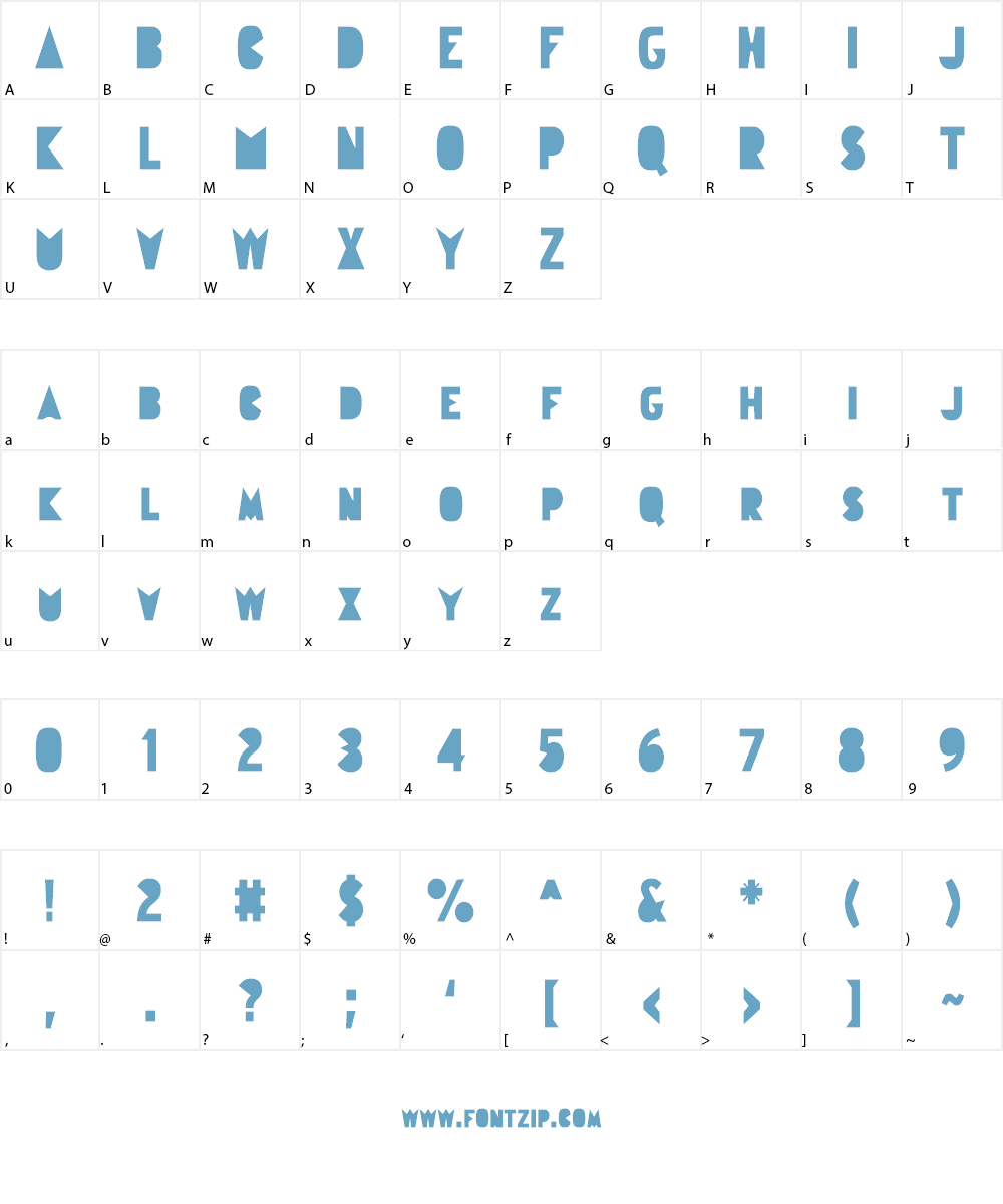 Gudariak Font Character