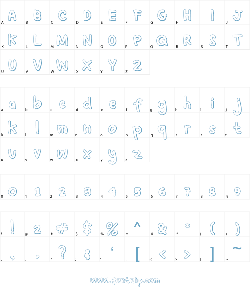 So Young Font Character