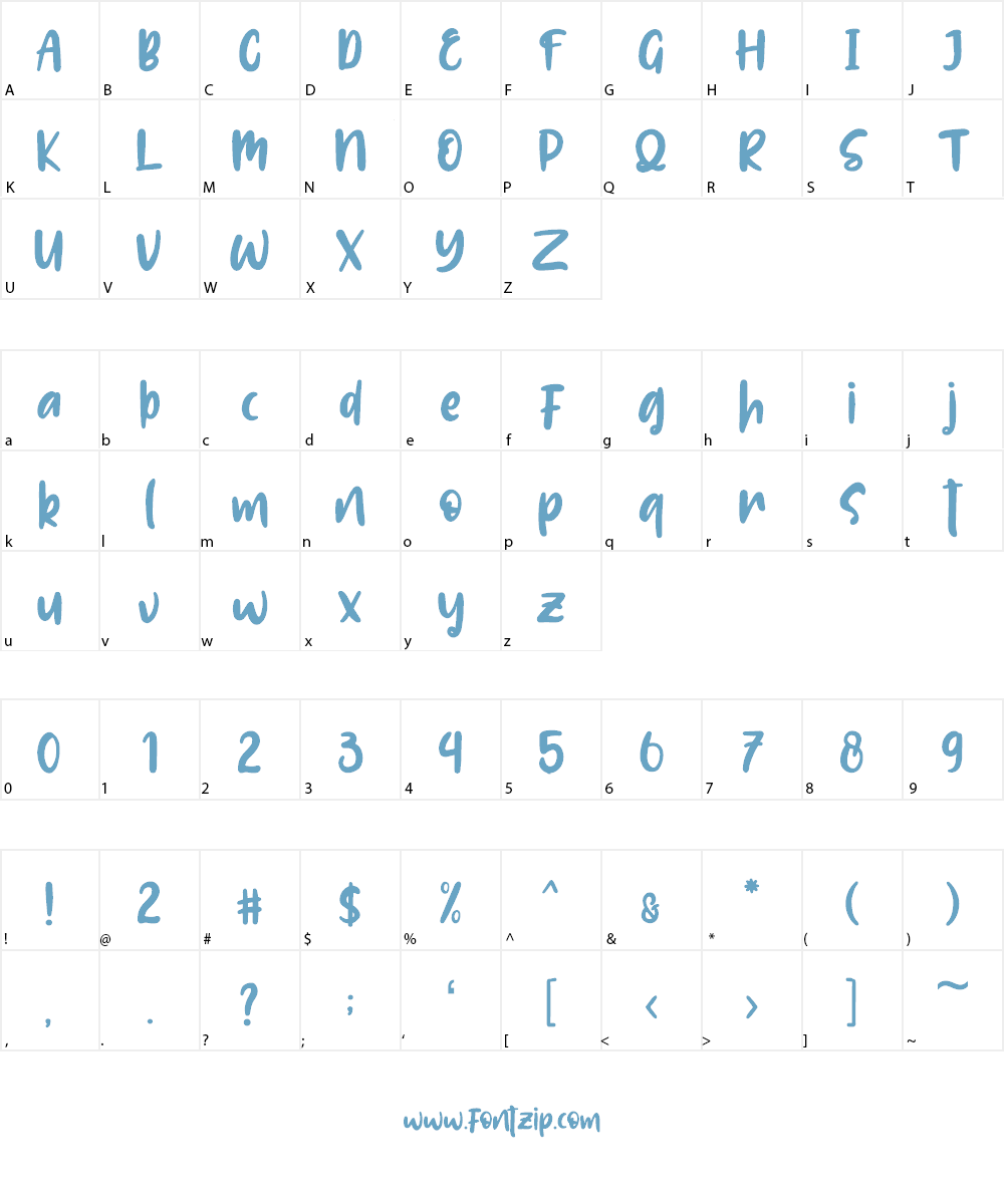 Lolitta Font Character