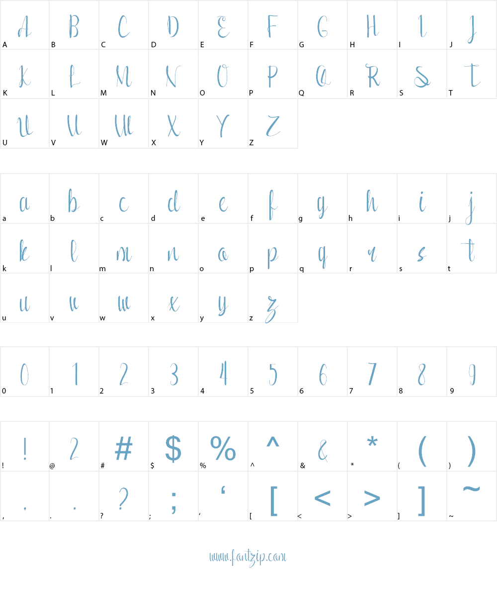 Romansha Font Character