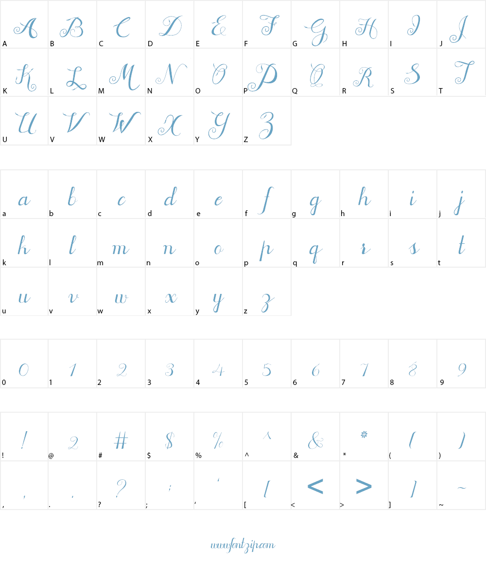 Jofi Font Character