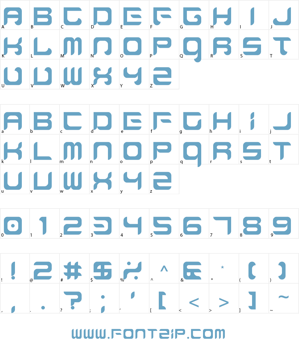 Chafurin Font Character
