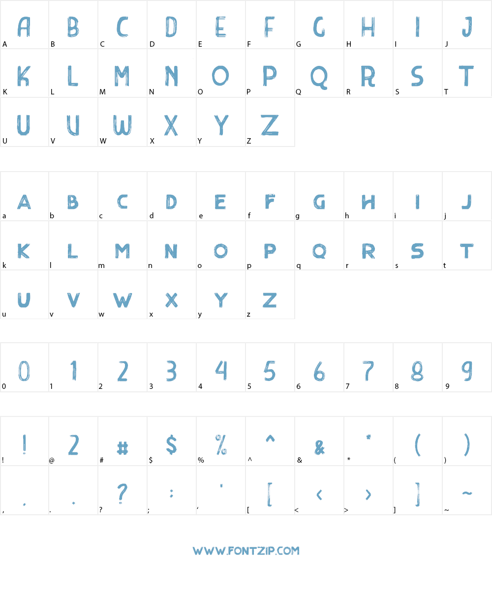 THEME Font Character