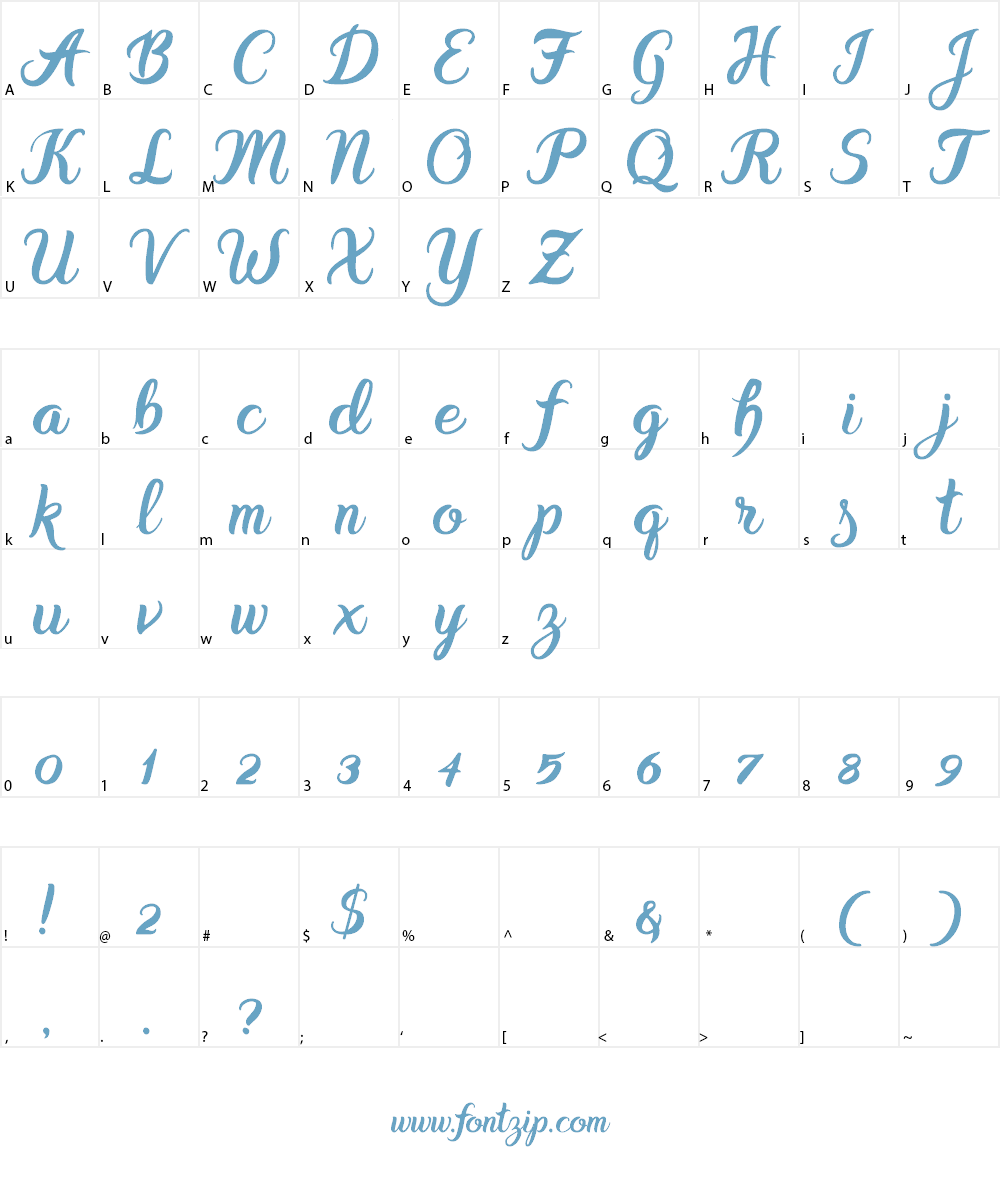 DieCunst Font Character