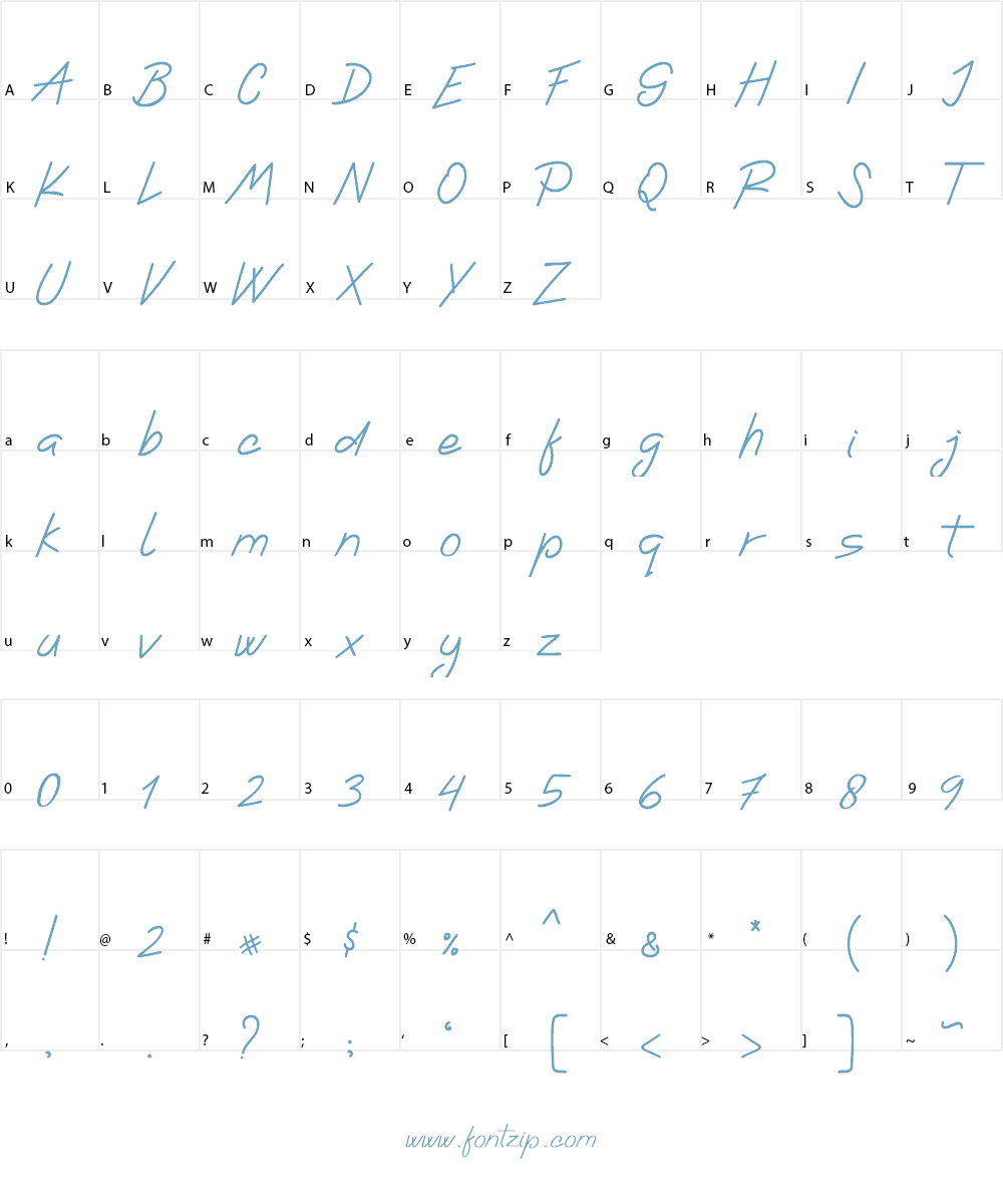 Ladybug Font Character