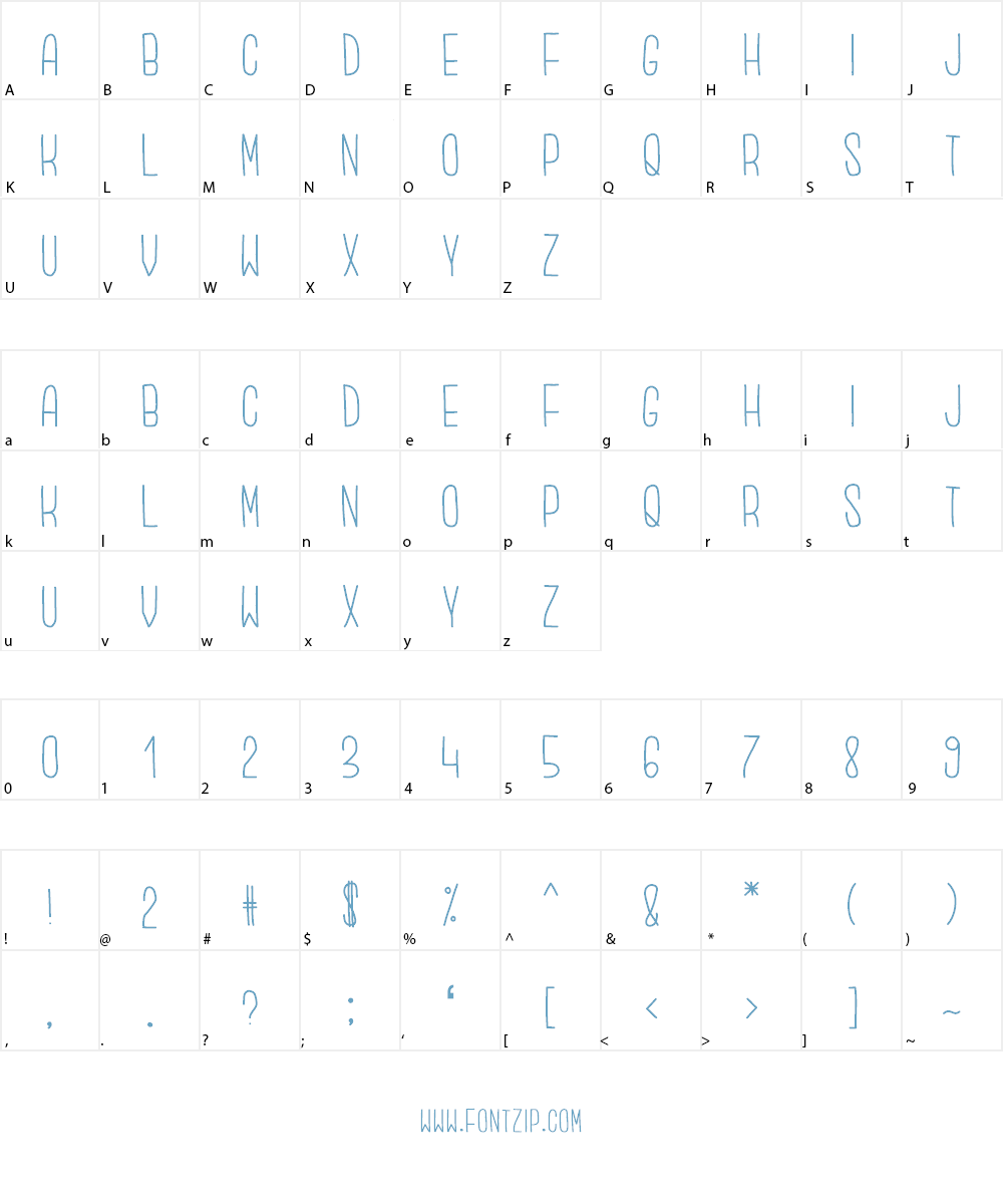 Amelie Camille Font Character
