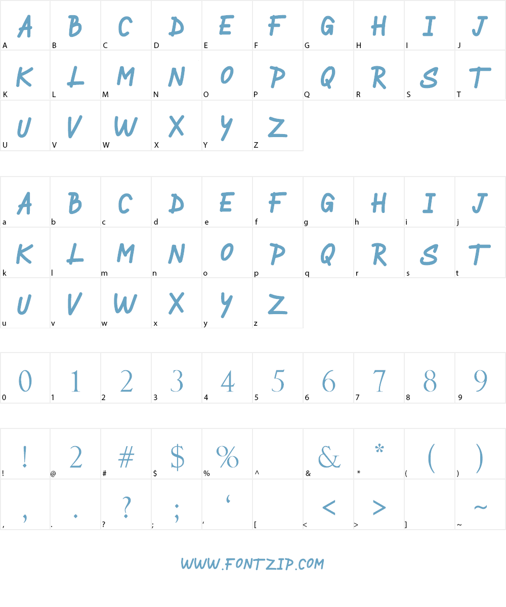 BRINGDOWN Font Character