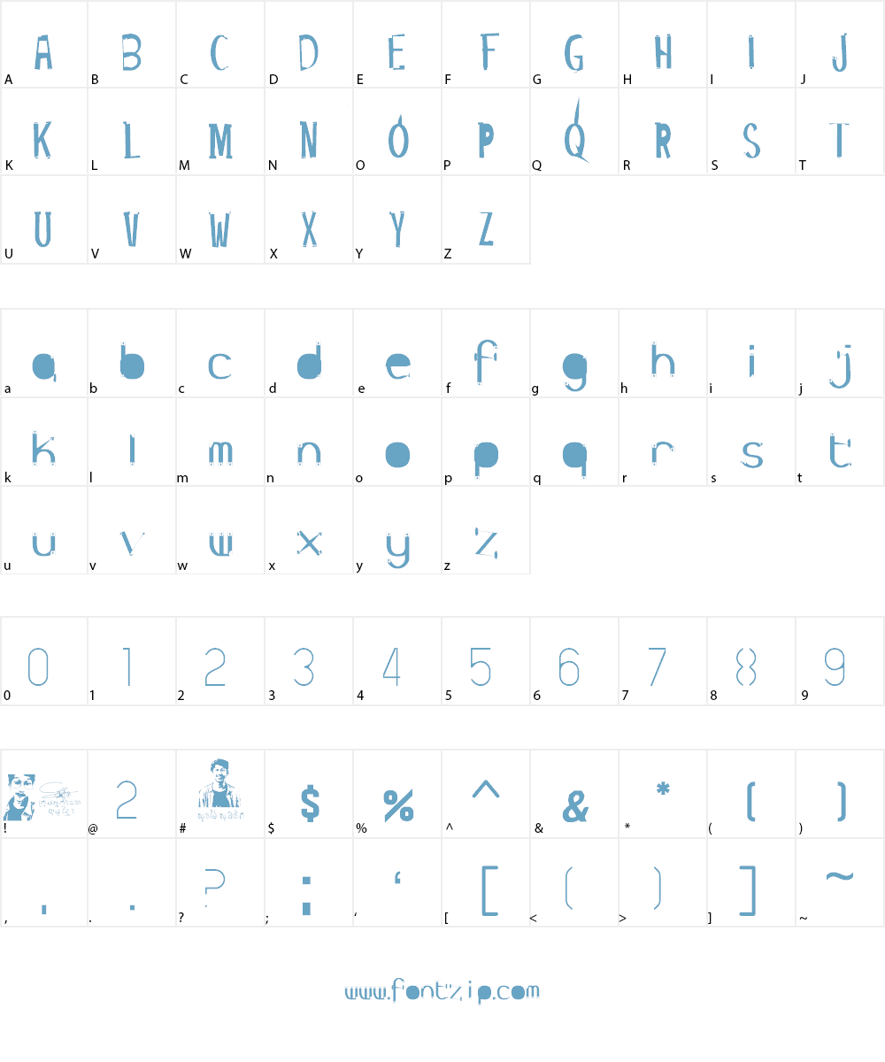 S-Phanith_2019 Font Character