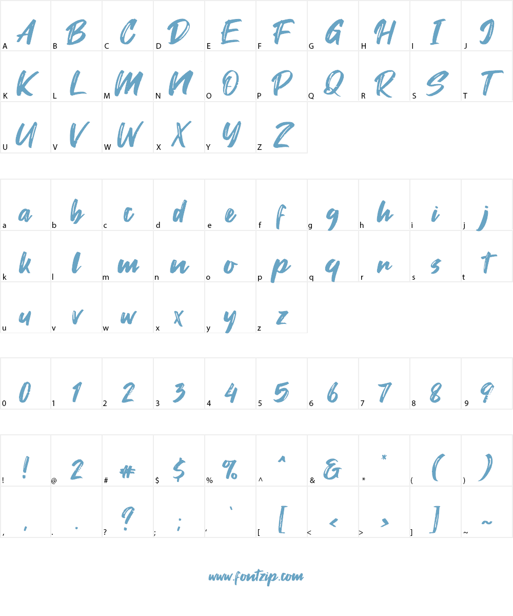 Fontjek Font Character