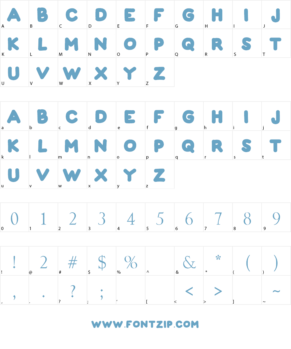FLORIAN Font Character