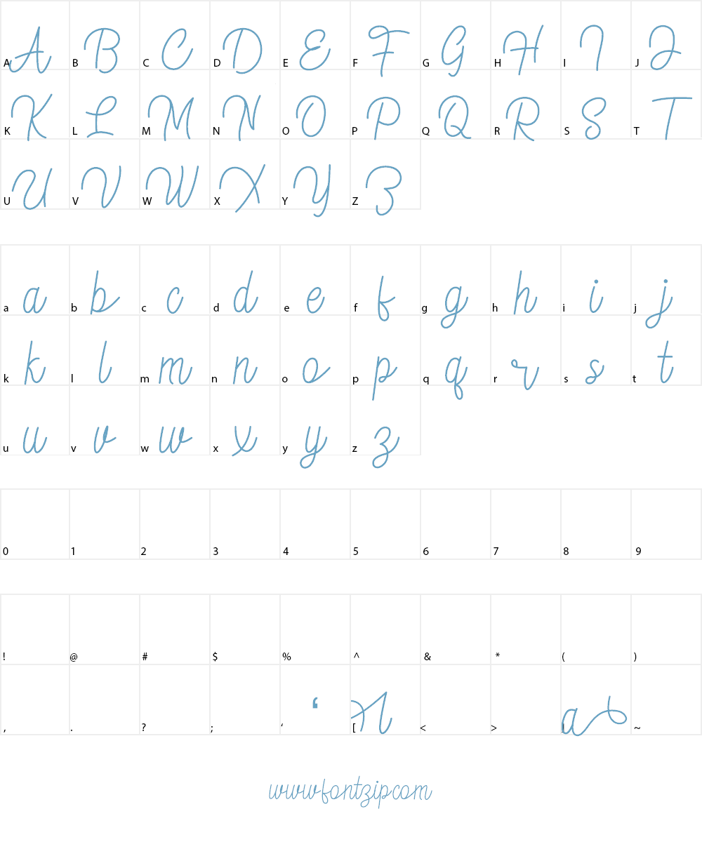 lydia Font Character