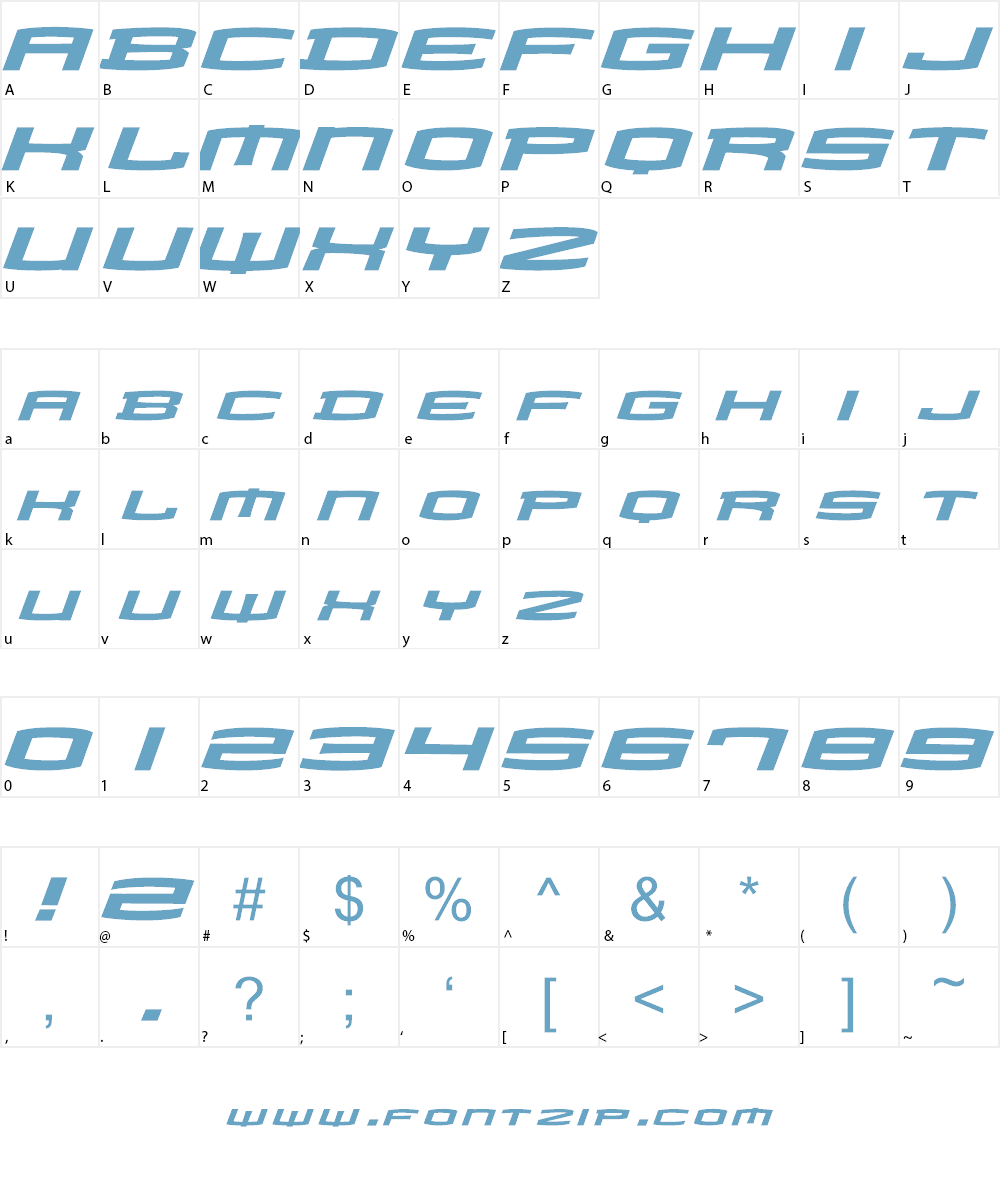 mightyspidey Font Character