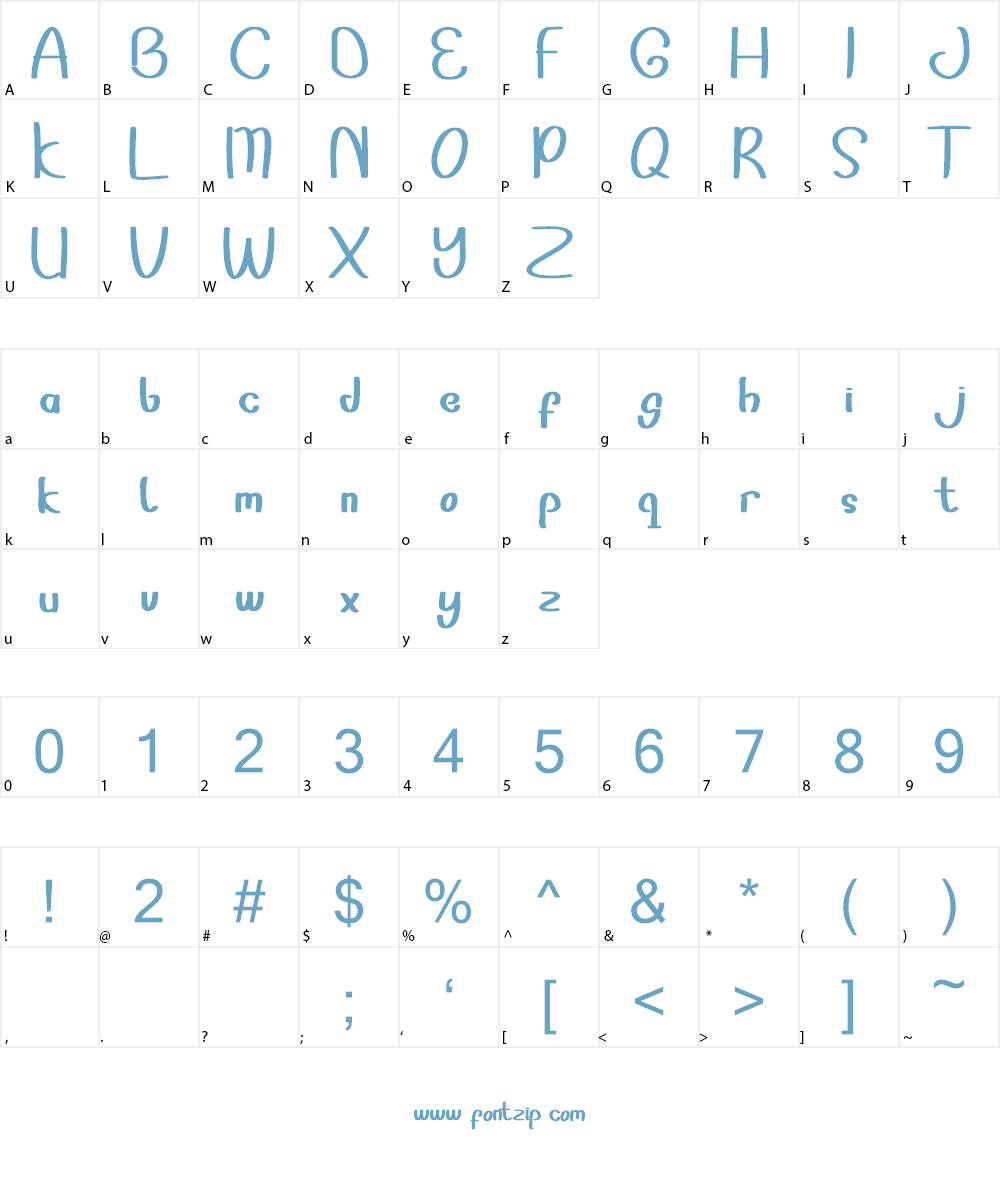 Sonddesip Font Character