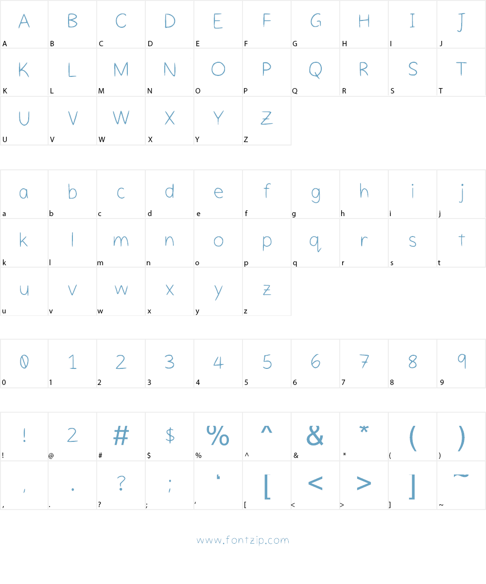 Styles Font Character
