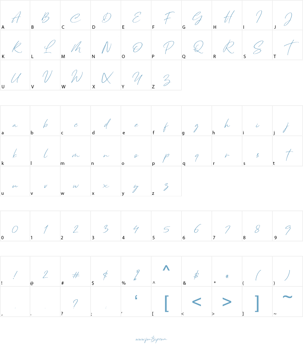 Lunafreya Font Character