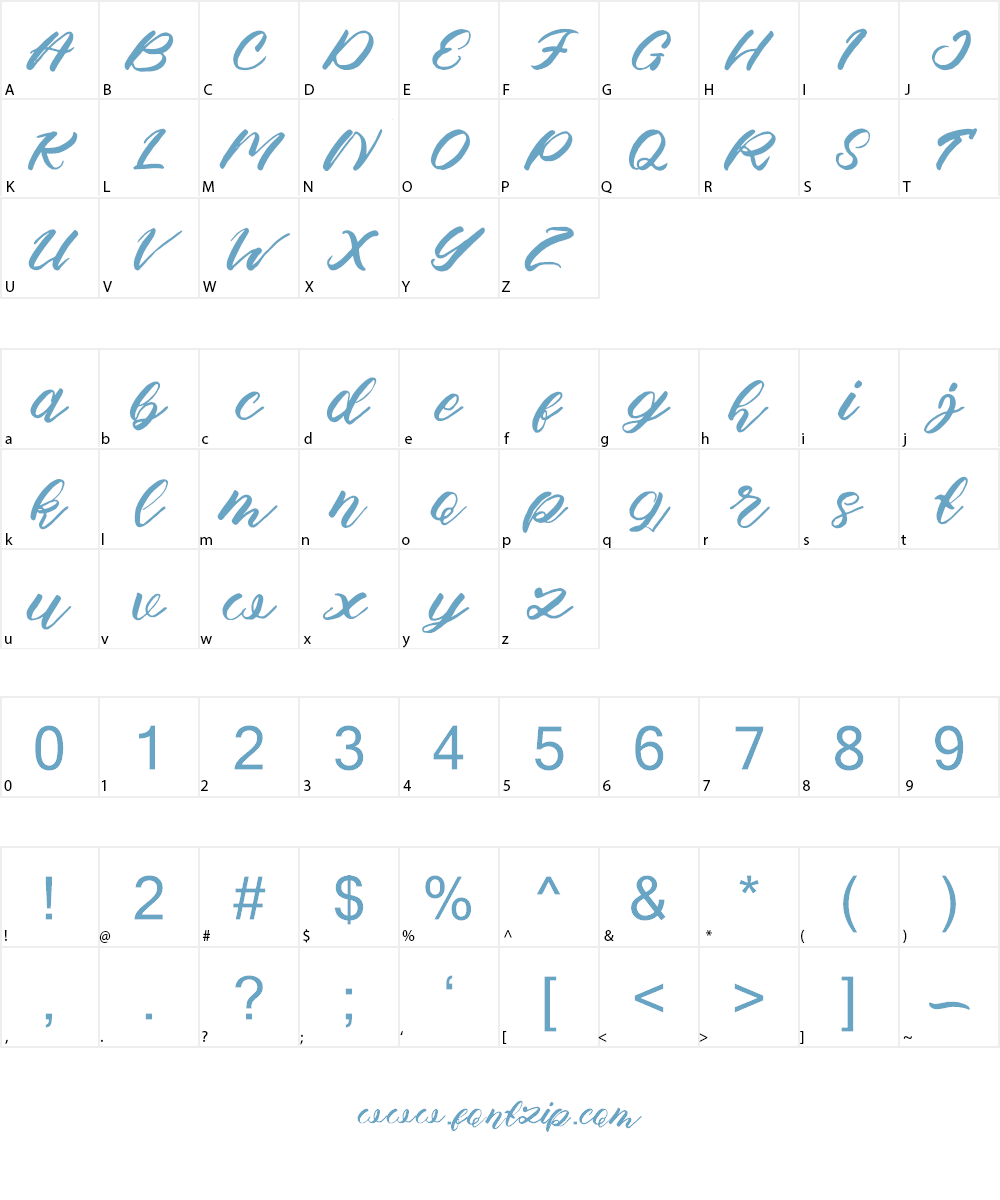 Apem Font Character