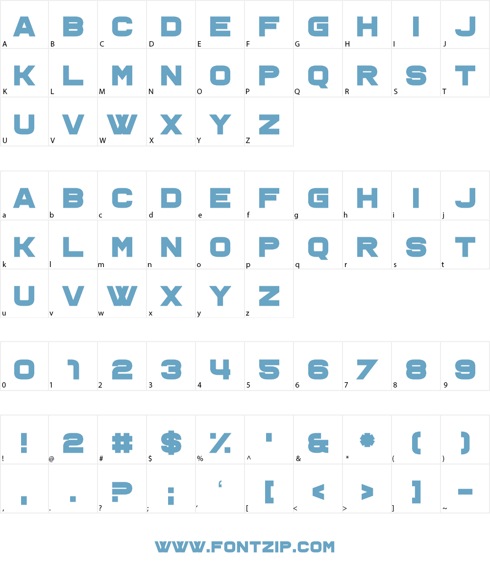 Ohno Font Character