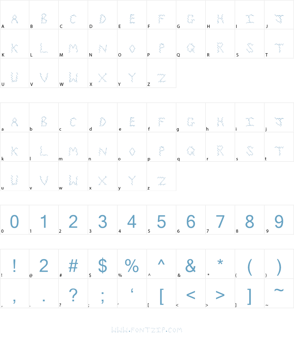 PathCheck Font Character