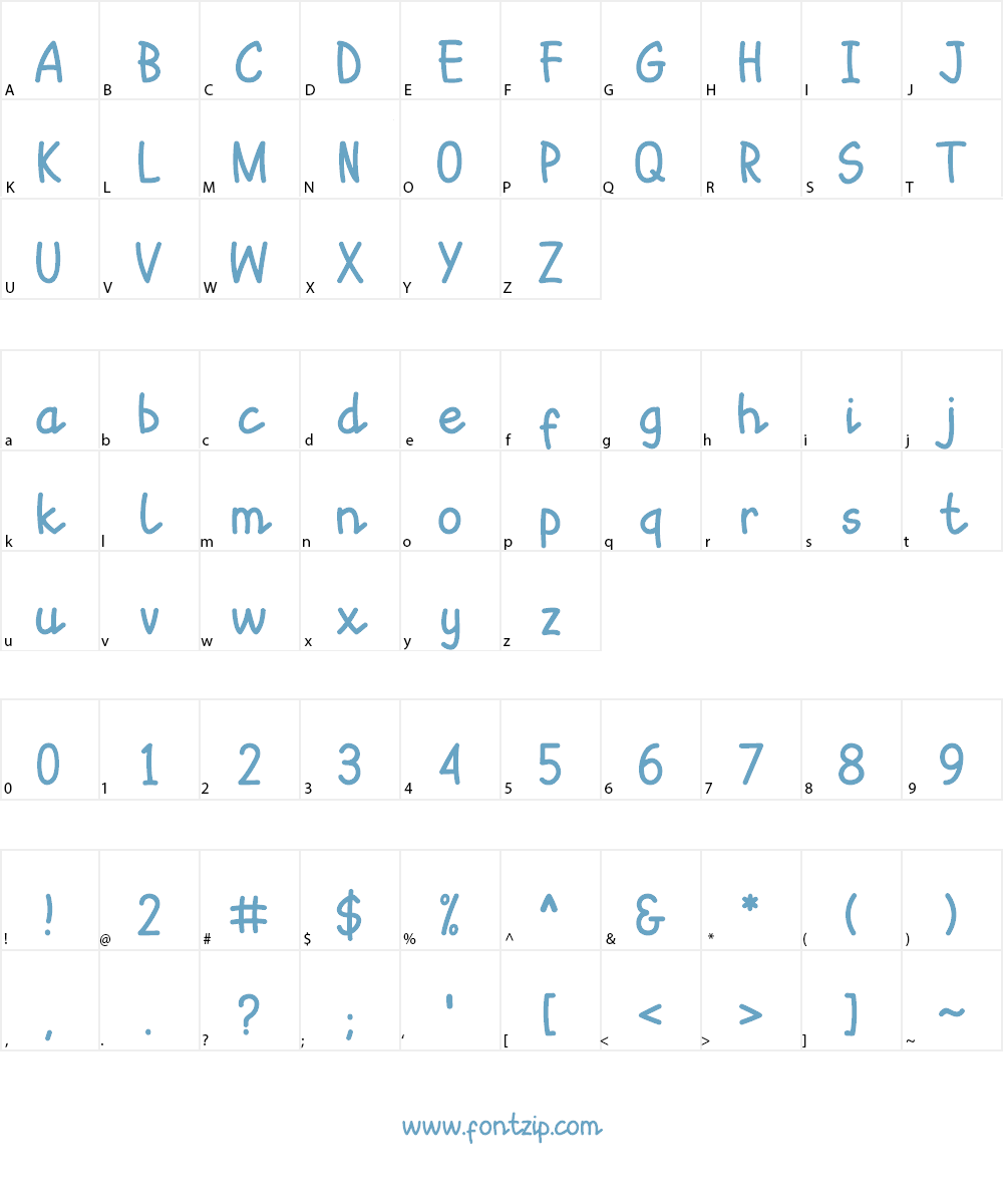 Sepet Font Character