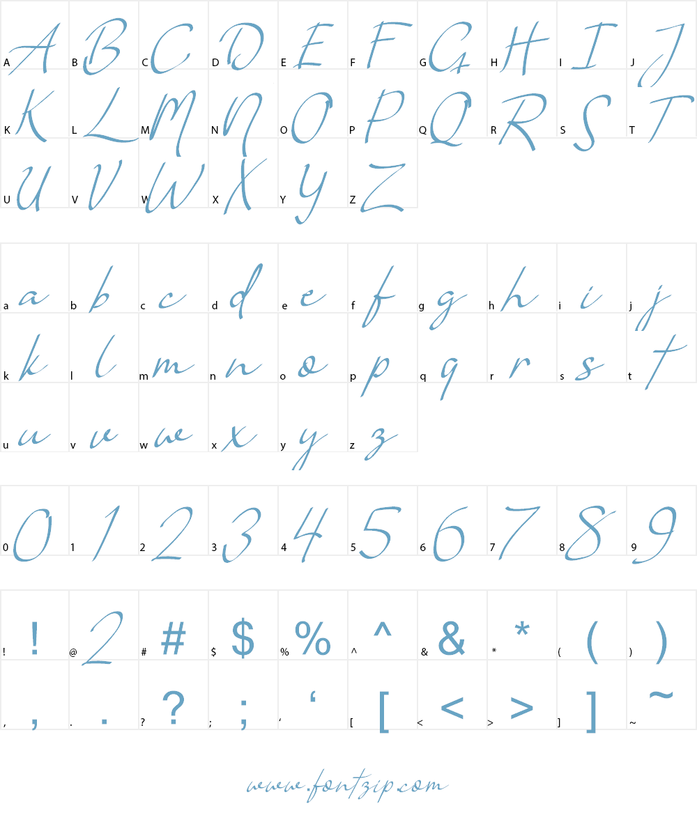 Vanilla Personal Font Character
