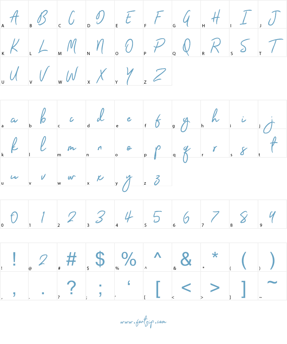 Khalid Personal Font Character