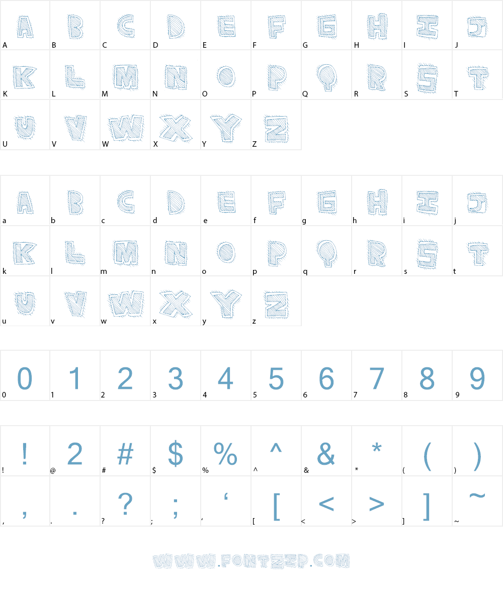 PhatRave Font Character