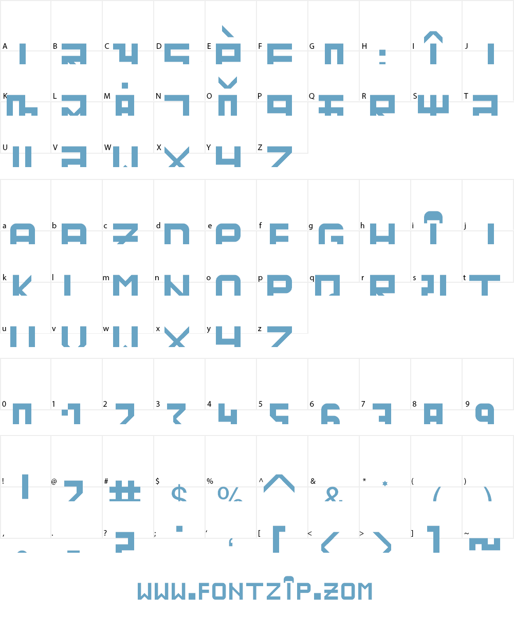 Cemi hinglis Font Character