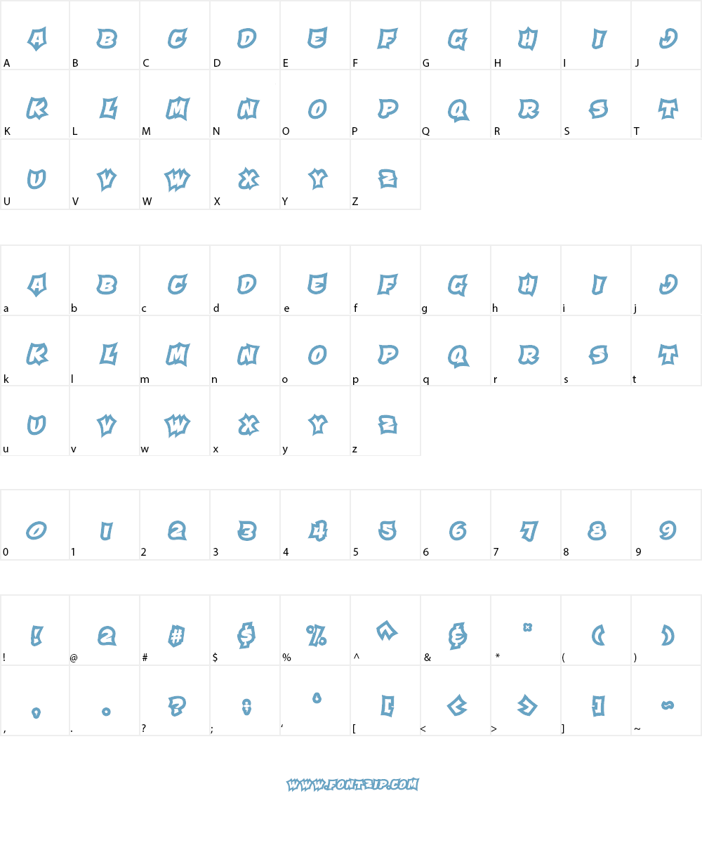 Qaddal Personal Use Font Character