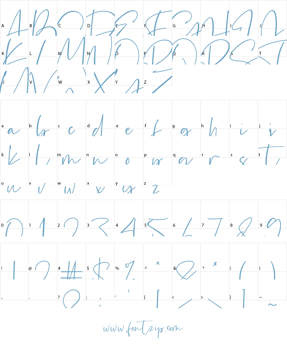 Estefin Font Character