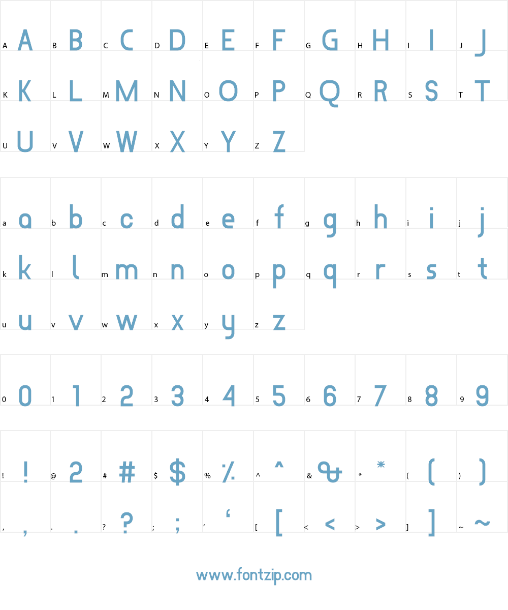 Hyatheus Font Character