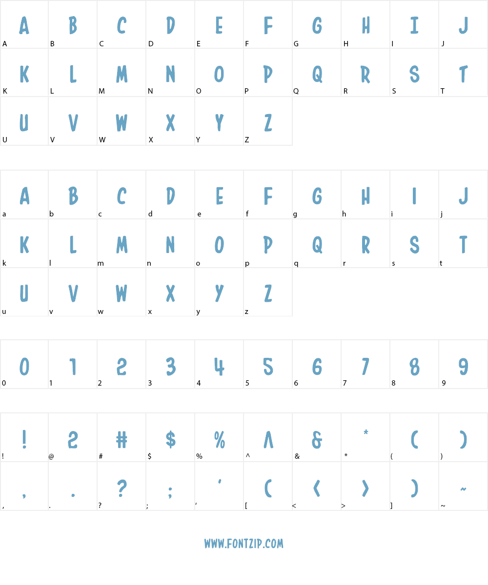 In-House Edition Font Character