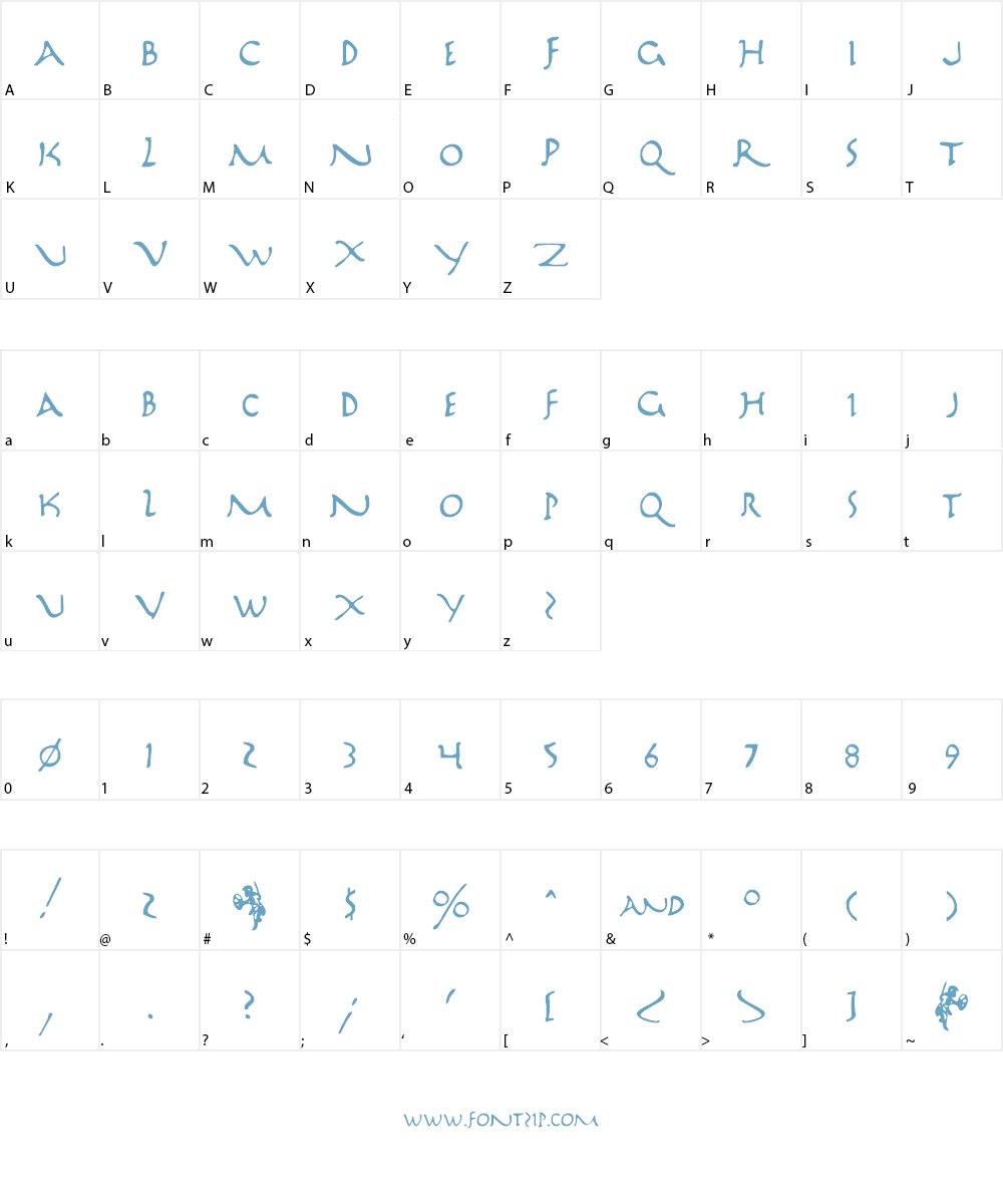 Marathon Font Character