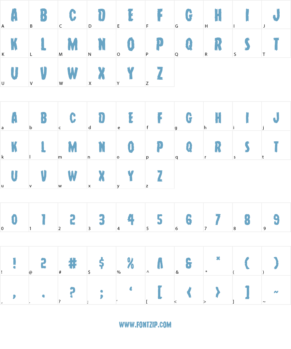 Young Frankenstein Font Character