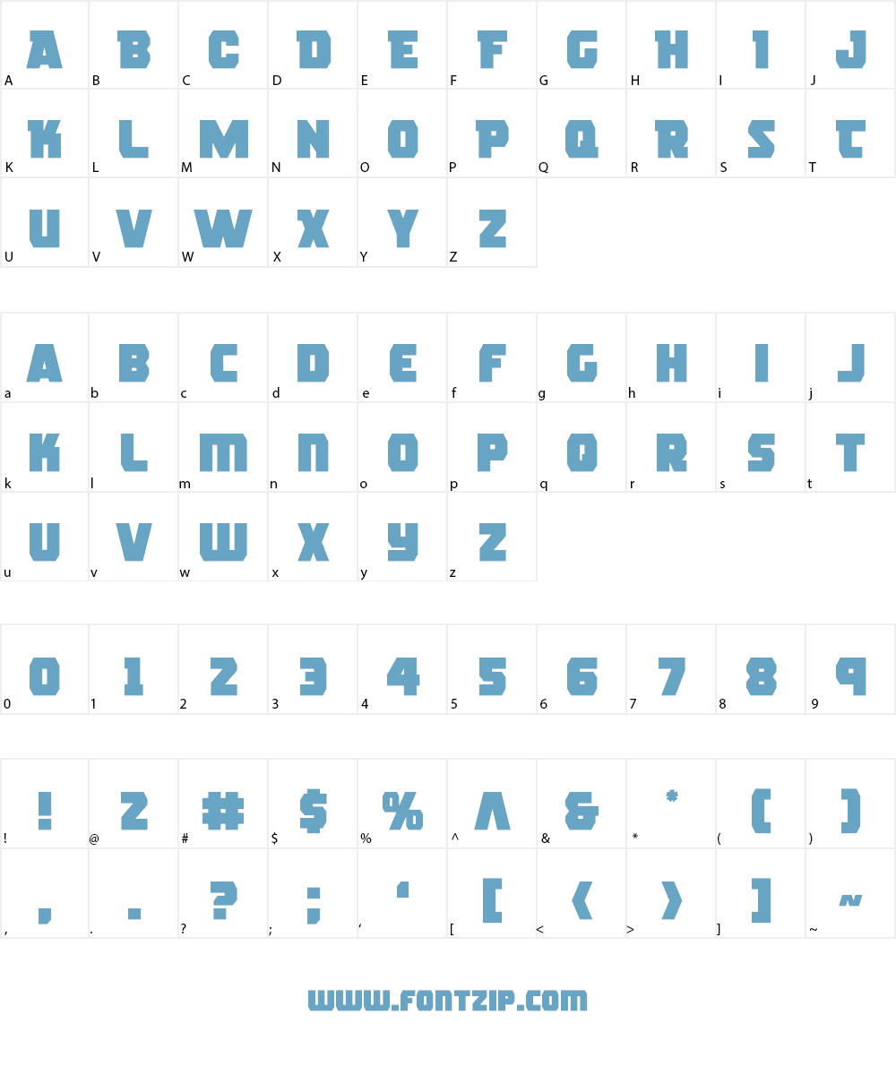 Rogue Hero Font Character