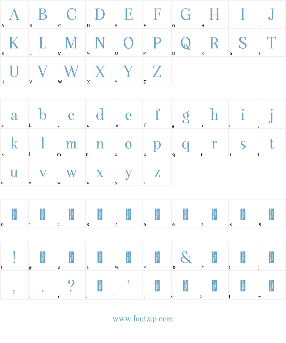 DearPonyPersonalUse Font Character