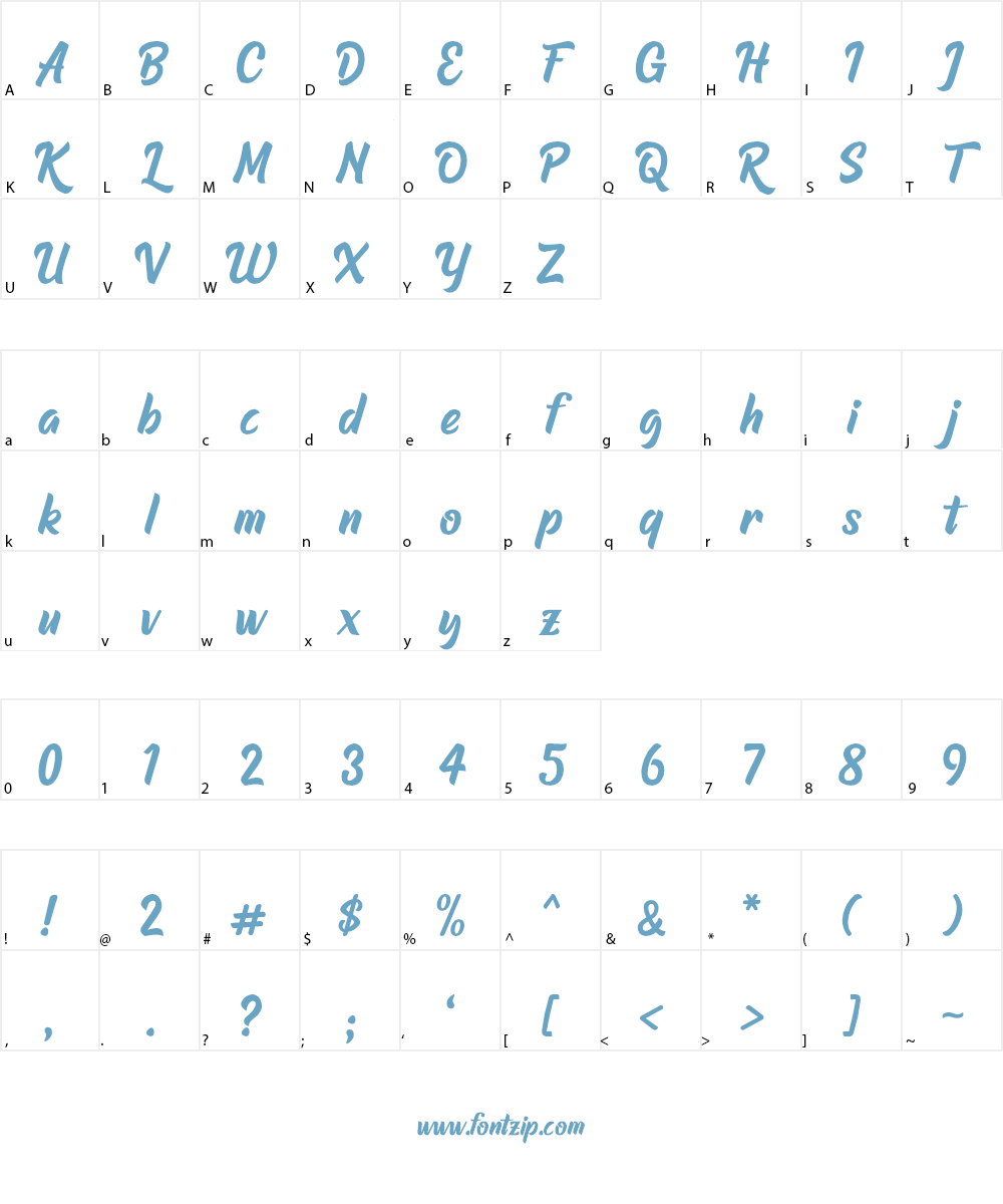 Raphtalia (Personal Use Only) Font Character