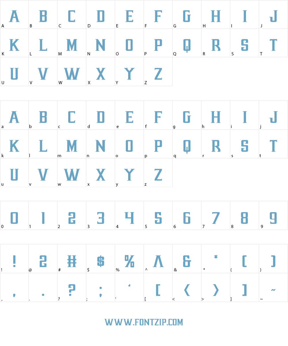 Earthrealm Font Character