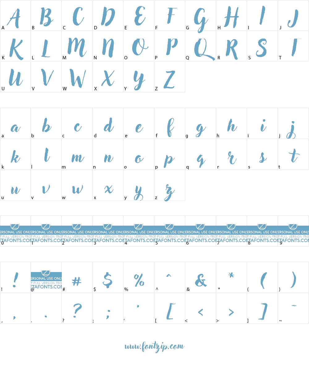Adlery Pro Font Character