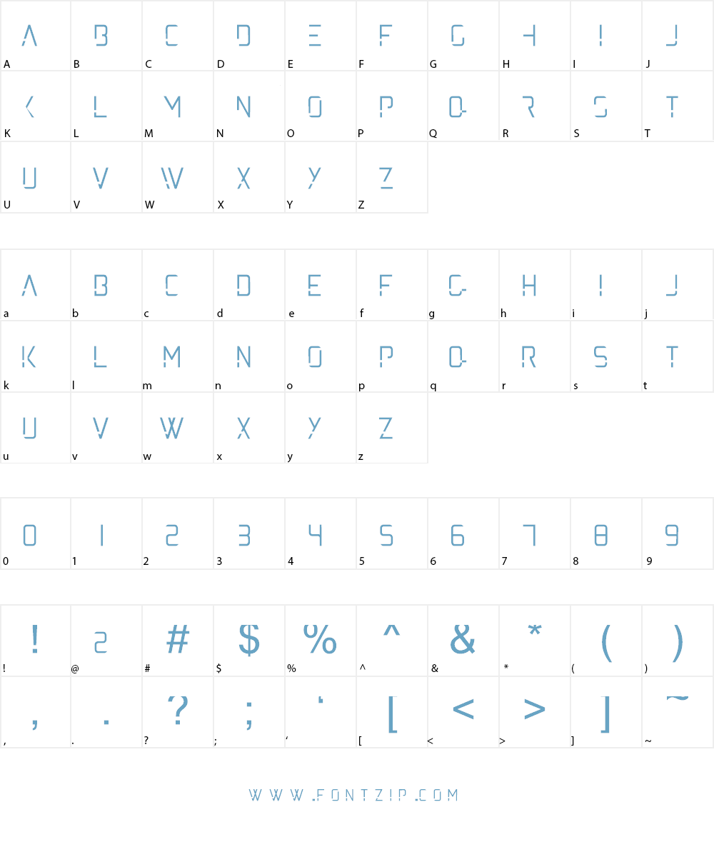 Andromedaeclipsis Font Character