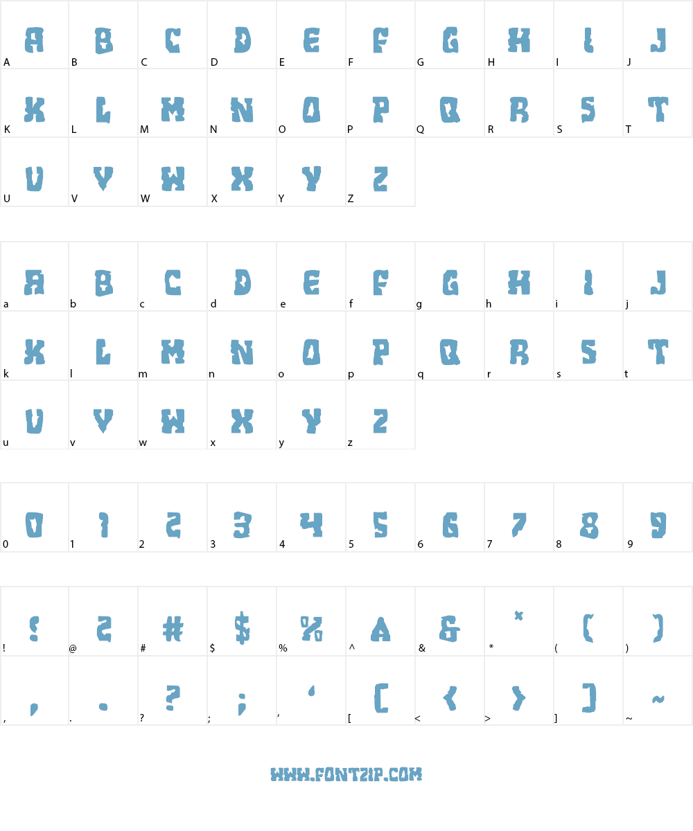 Beastian Font Character